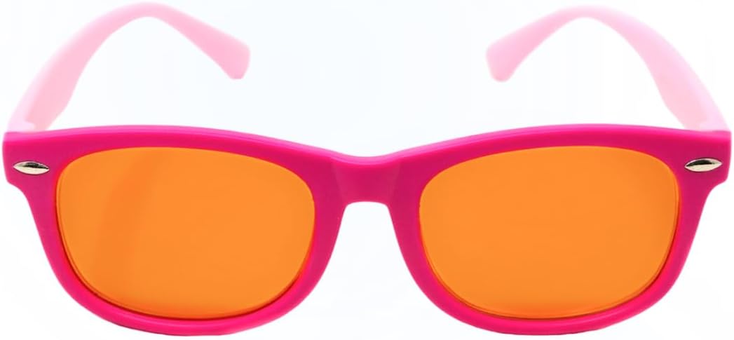 DefenderShield Kids Blue Light Blocking Glasses for Computer, Mobile, Video Games, Gaming