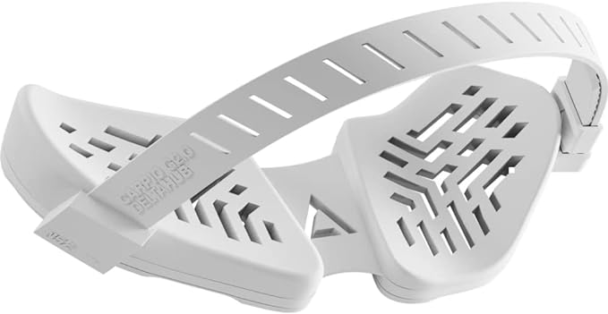 DELTAHUB Carpio G2.0 - Advanced Ergonomic Right-Handed Gaming Wrist Rest for Mouse - Superior Support for Serious Gamers - Anti-Fatigue, Smooth Glide (Large, Right, White)