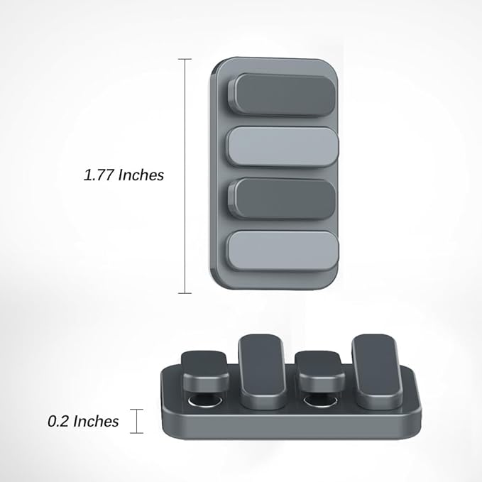 Metal Fidget Slider EDC Fidget Clicker Fidget Toys Adults (Starry Gray)