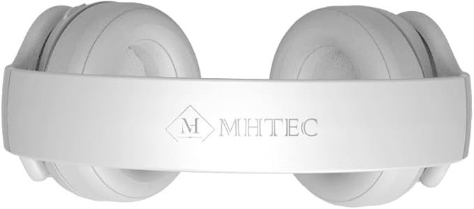 Bluetooth Headphones Over Ear, 90 Hours Playtime Wireless Headphone with 3 EQ Modes, Noise Isolating HiFi Stereo with Deep Bass, Microphone, Soft Earpads for Cellphone/PC