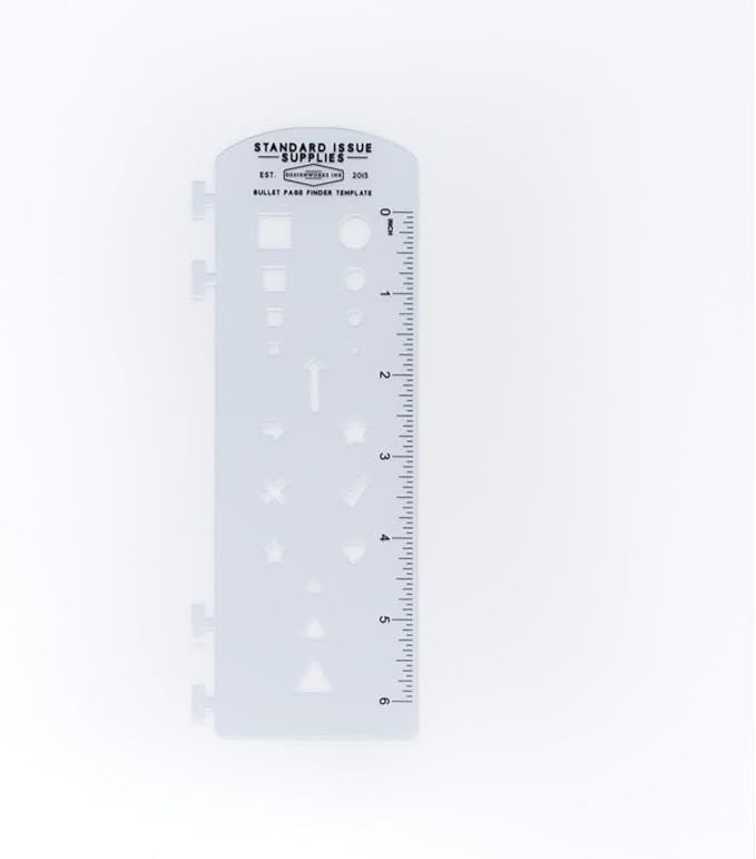 DesignWorks Ink Standard Issue Notebook No. 12 – 6" x 8.25" Undated Daily Planner & Writing Journal, 192 Lined Pages, Elastic Pen Holder, Small Spiral Notebook for Work & Journaling - Black