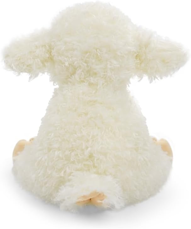 Plush Lamb Sitting Toys Stuffed Animal, Realistic Sheep Stuffed Animal Toy Characters Stuffed Filled in Limbs 8.5 Inch Soft Huggable Gifts for Kids with Stuffed Animals Birthday Gift for Girls Boys