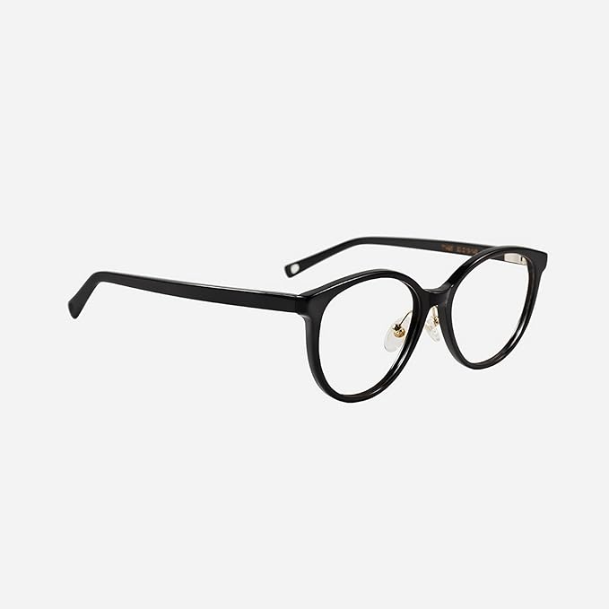 TIJN Blue Light Glasses for Women Men,Computer Glasses Bluelight Blocking,Preppy Style Cateye Frame Clear Eyeglasses,Edin