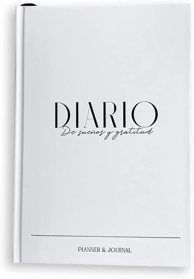 Daily Gratitude Journal & Dreams Planner Undated | For Mindfulness, Purpose & Success | Includes Mirror for Affirmations & Luxury Gift Box (Spanish Edition) – Stay present while achieving your dreams - Diario de Sueños y Gratitud