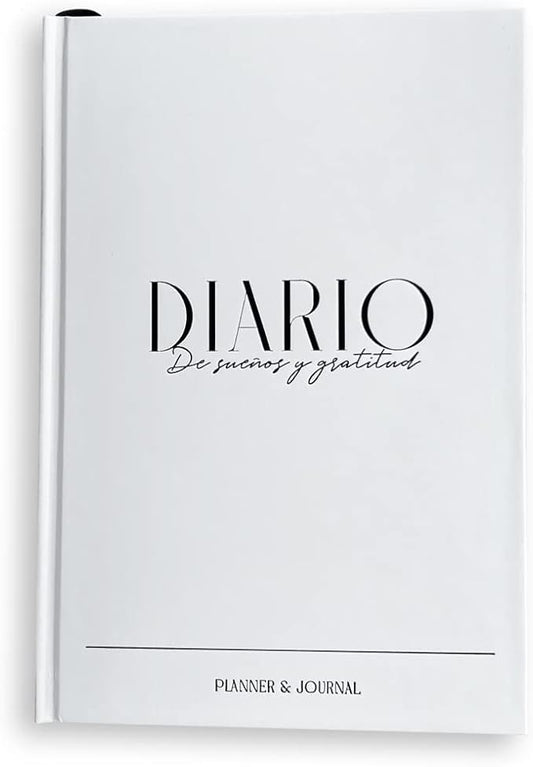 Daily Gratitude Journal & Dreams Planner Undated | For Mindfulness, Purpose & Success | Includes Mirror for Affirmations & Luxury Gift Box (Spanish Edition) – Stay present while achieving your dreams - Diario de Sueños y Gratitud