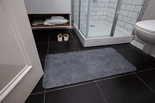 Mabel Home Anti Fatigue Floor Mat- 3 Size(20x32 & 20x39 & 24x70),16 Colors - Standing Desk Mat-Kitchen Floor Mat-Stain ResistantHome Non-Slip Bottom, Extra Soft (Grey, 20" x 32")