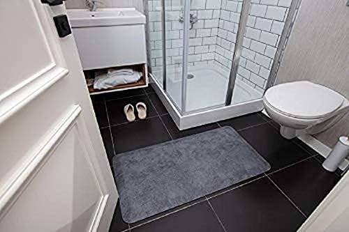 Mabel Home Anti Fatigue Floor Mat- 3 Size(20x32 & 20x39 & 24x70),16 Colors - Standing Desk Mat-Kitchen Floor Mat-Stain ResistantHome Non-Slip Bottom, Extra Soft (Grey, 20" x 39")