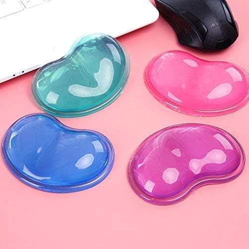Ergonomic Gel Wrist Rest Pad for Mouse, Computer Mouse Wrist Support for Arm Pain Relief, Heart-Shaped Cute Hand Wrist Cushion for Home and Office Working Gaming Anti-Fatigu