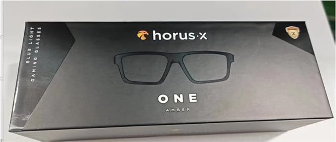 Horus X - Gaming Glasses | Blue Light Blocking Computer Screen Glasses | Anti Fatigue & Eyestrain for Men and Women