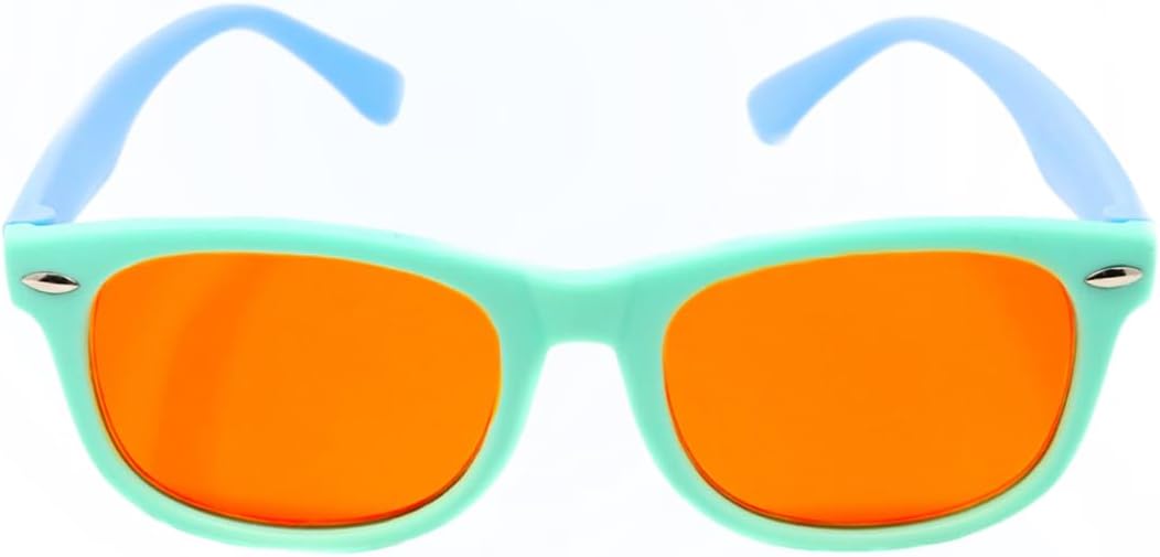 DefenderShield Kids Blue Light Blocking Glasses for Computer, Mobile, Video Games, Gaming