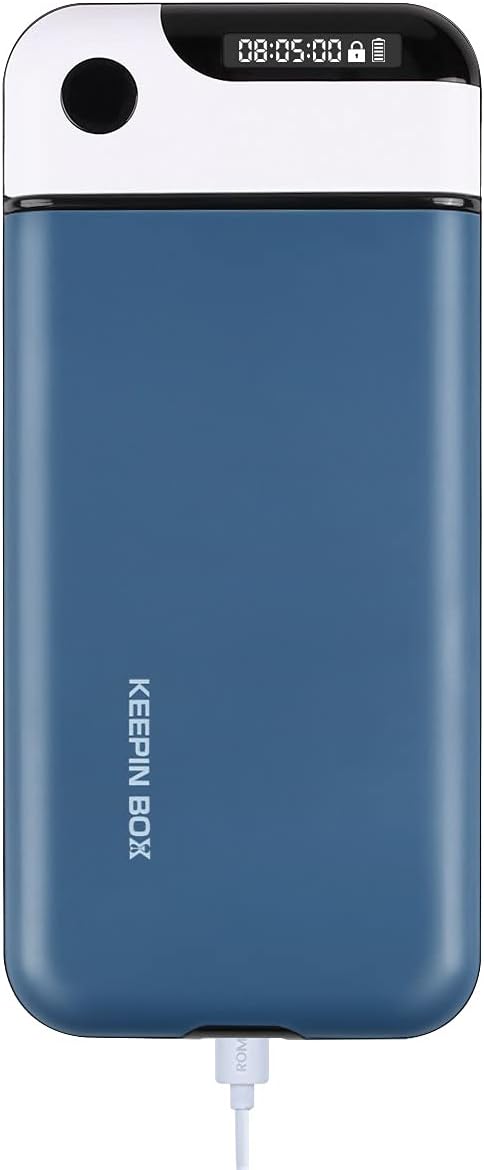 Phone Lock Box with Timer,Cell Phone Lock Box,USB Charging Type,Long-Term Continuous Use,Time Can Be Freely Set,Easy to Carry,Excessive Games,Mobile Phone Addiction