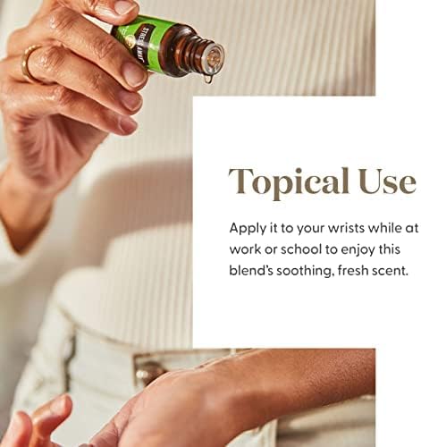 Young Living Stress Away Essential Oil Blend – 100% Pure, Vanilla-Lime Aroma, Diffuser & Topical Use, 5ml