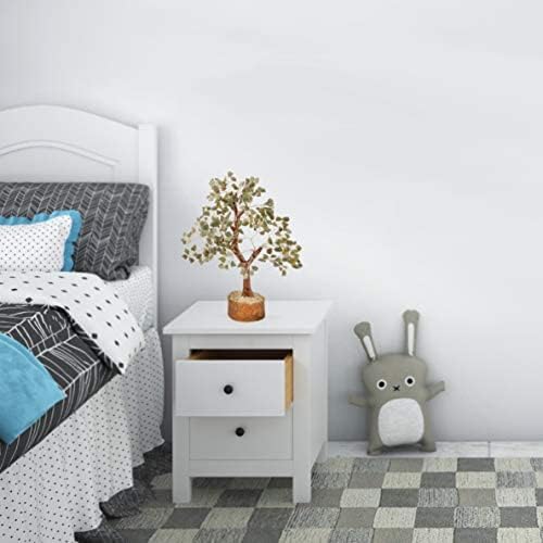 FASHIONZAADI Green Aventurine Crystal Tree, Crystals and Stones, Gem Tree, Healing Gemstones and Crystals Home Decor, Meditation Decor, Spiritual Gifts for Women, Good Luck Gift