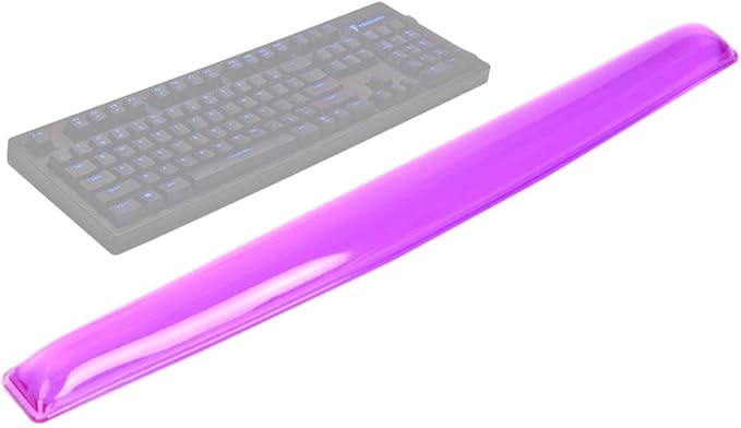 Gel Keyboard Wrist Rest Pad - Gel Keyboard Wrist Rest Pad | Wrist Rest Support for Office Gaming Computer Laptop Ergonomic Comfortable Pain Relief- Purple