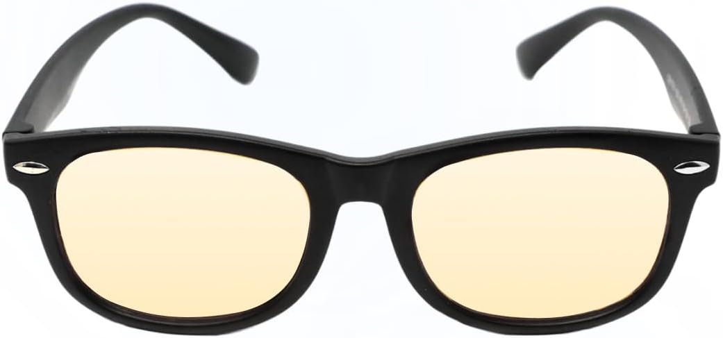 DefenderShield Kids Blue Light Blocking Glasses for Computer, Mobile, Video Games, Gaming
