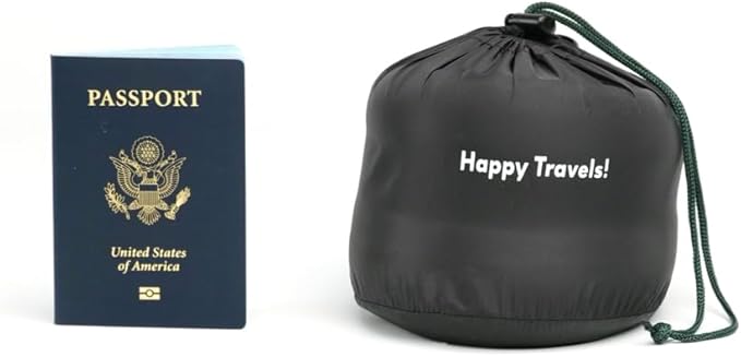 C CUSHION LAB Travel Pillow, Award-Winning Patented Ergonomic Design for Chin & Neck Support Memory Foam Neck Pillow, Compact Airplane Pillow for Traveling, Flight, Car (Hunter Green, Large)