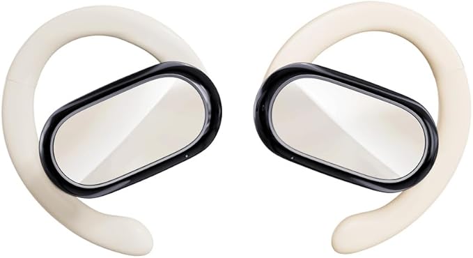 Open Ear Headphones,360-Degree Panoramic Sound, DT4.0 Without Sound Loss,Air Conduction, 48H Range,LED Display,IPX7 Waterproof, Wireless Earbuds for Meeting, Driving,Traveling