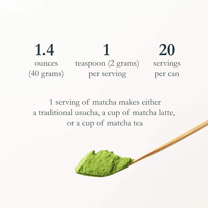 Naoki Matcha Barista Blend Premium Grade Matcha - Authentic Japanese First Harvest Premium Grade Matcha Green Tea Powder from Japan (40g / 1.4oz)