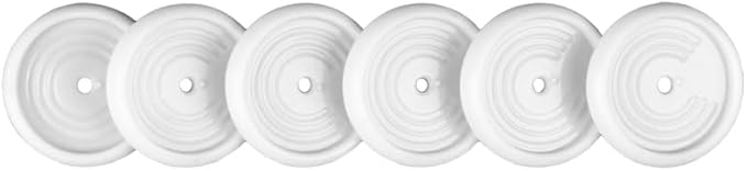 CREATE A NOTEBOOK 12 Pieces Expansion Discs – Medium Discbound Binding Discs Discbound Binding Ring Discs for Notebooks and Planners - Add Extra Pages, Notes or Artwork - Support Up to 80 Sheets