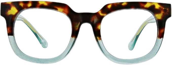 Peepers by PeeperSpecs Women's Oprah's Favorite Things Showbiz Square Blue Light Blocking Reading Glasses