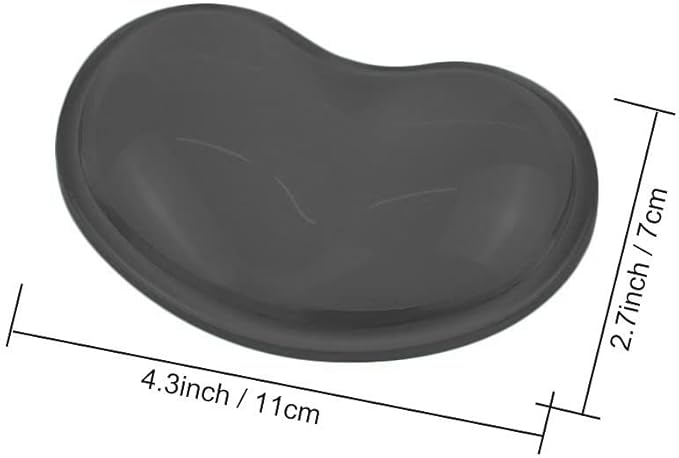 Gel Keyboard & Mouse Wrist Rest Set - Keyboard Wrist Rest Pad & Mouse Support for Office Gaming Pad Computer Laptop Ergonomic Comfortable Pain Relief- Pad Set (Mouse Support Set)