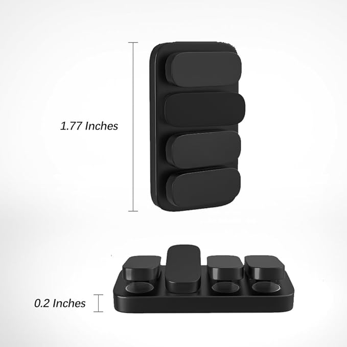 Metal Fidget Slider EDC Fidget Clicker Fidget Toys Adults (Matte Black)