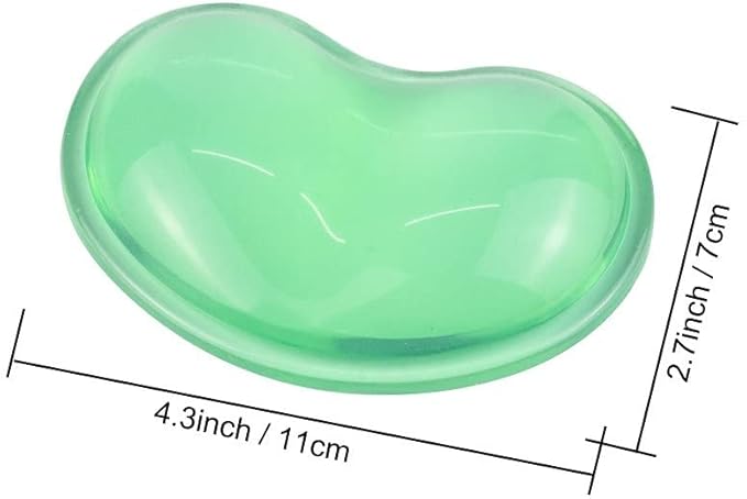 Gel Keyboard & Mouse Wrist Rest Set - Keyboard Wrist Rest Pad & Mouse Support for Office Gaming Pad Computer Laptop Ergonomic Comfortable Pain Relief- Pad Set (Mouse Support Set)