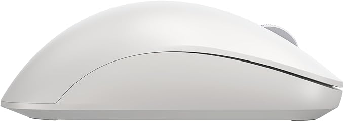 Incase Bluetooth Ergonomic Mouse – Designed by Microsoft – Two Thumb Buttons, Easy to Grip Thumb Rest, Precision Tracking, Connects 3 Devices, 15 Month Battery Life, PCs/Laptops (Glacier)