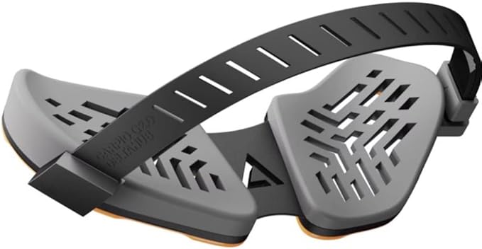 DELTAHUB Carpio G2.0 - Adveenced Ergonomic Right-Handed Gaming Wrist Rest for Mouse - Superior Support for Serious Gamers (Small, Right, Grey)