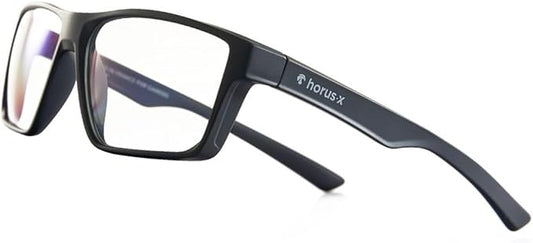 Horus X - Gaming Glasses | Blue Light Blocking Computer Screen Glasses | Anti Fatigue & Eyestrain for Men and Women