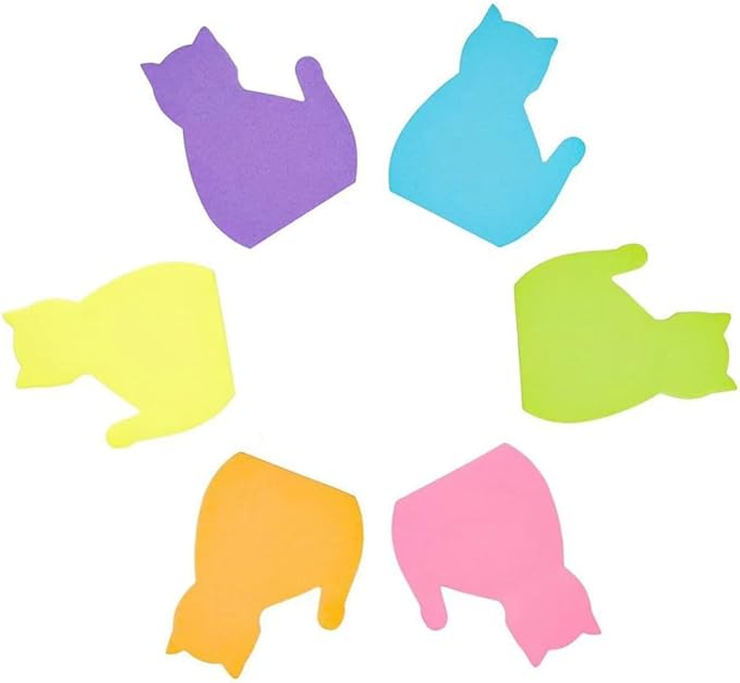 Super Sticky Reusable to Do List Stick Note Pads for BiblesTextbooks Monitors