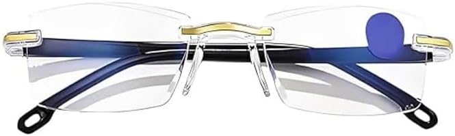 Mag Vision Glasses, Intelligent Anti Blue Light Blocking Computer Glass, Magvision Glasses for Men Women
