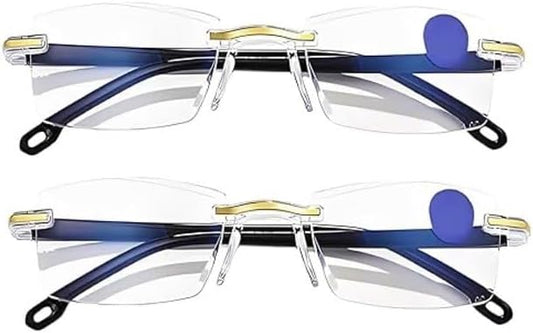 Mag Vision Glasses, Intelligent Anti Blue Light Blocking Computer Glass, Magvision Glasses for Men Women