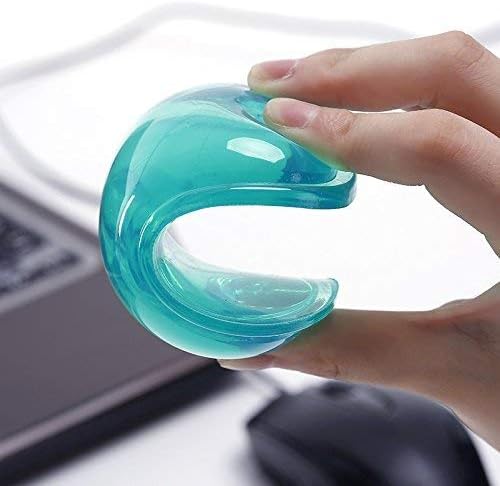 Ergonomic Gel Wrist Rest Pad for Mouse, Computer Mouse Wrist Support for Arm Pain Relief, Heart-Shaped Cute Hand Wrist Cushion for Home and Office Working Gaming Anti-Fatigu