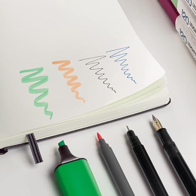 LEUCHTTURM1917 - 120G Special Edition - Medium A5 Dotted Hardcover Notebook (Mint) - 203 Numbered Pages with 120gsm Paper