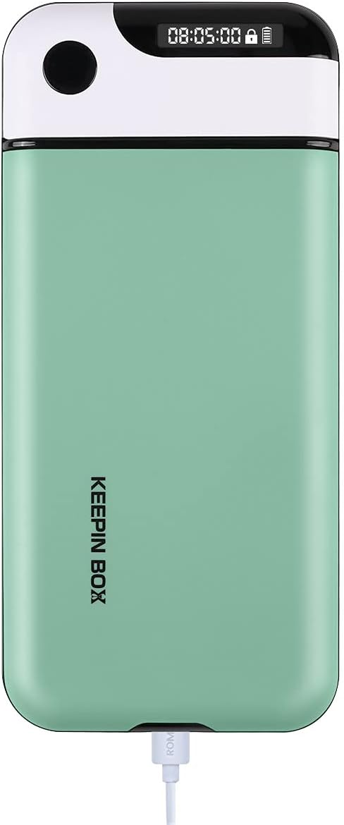 Phone Lock Box with Timer,Timed Lock Box,USB Charging Type,Time Can Be Freely Set,Easy to Carry,Excessive Games,Mobile Phone Addiction