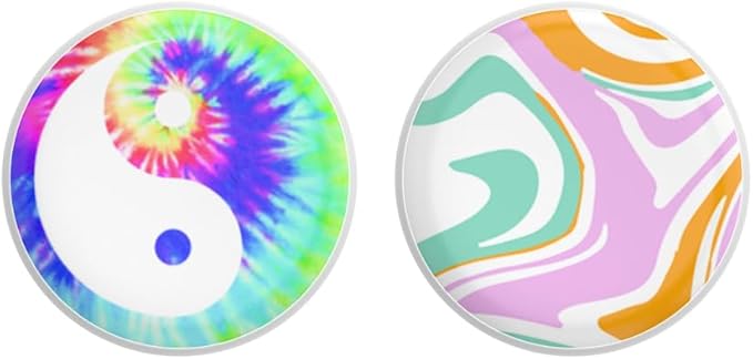 PopSockets PopPuck – Magnetic Fidget Toy for Adults & Kids, Trick Magnet, Sensory Toy for Stress Relief & Focus - Pastel Peace