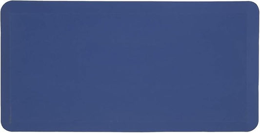 Mabel Home Anti Fatigue Floor Mat- 3 Size(20x32 & 20x39 & 24x70),16 Colors - Standing Desk Mat-Kitchen Floor Mat-Stain ResistantHome Non-Slip Bottom, Extra Soft (Azul, 20" x 39")