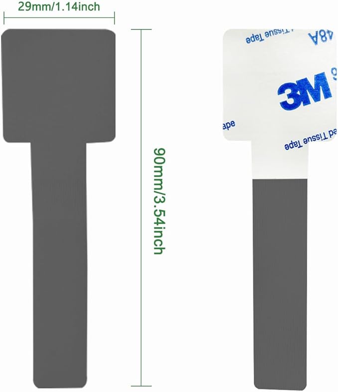 100pcs Hook and Loop Cable Ties, Sticky-Back Cable Straps, Cable Clip,Cord Organizer, Wire Management Household & Office Essentials(Gray)