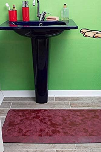 Mabel Home Anti Fatigue Floor Mat- 3 Size(20x32 & 20x39 & 24x70),16 Colors - Standing Desk Mat-Kitchen Floor Mat-Stain ResistantHome Non-Slip Bottom, Extra Soft (Red, 20" x 39")