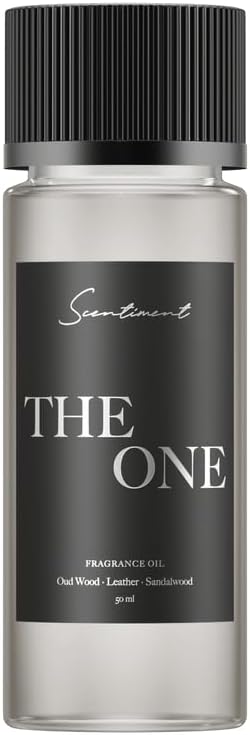 Diffuser Oil - The One | Inspired by 1 Hotel® Miami Beach Lobby Scent | Aromatherapy Fragrance Oil | Notes of Cardamom, Leather, Lemon with Cinnamon & Sandalwood (50ml)
