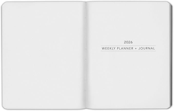 Harbor Weekly Journal Notebook Planner 2025-2026 - Lined, Durable Faux Leather, Softcover, 176 Quality Pages, For Men and Women, For Writing, Work & Travel, Cambridge Jade - 9x7"