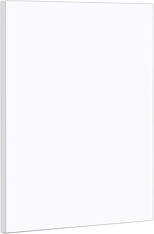 321Done Blank Notepad - 50 Sheets (5.5" x 8.5") - Luxury Memo Pad - Thick Premium Paper - Made in USA - Plain White