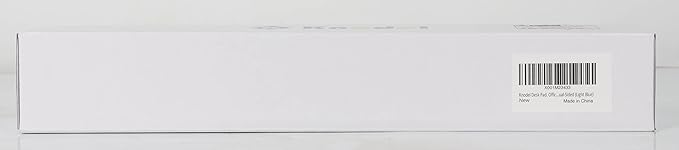 K KNODEL Large Office Leather Desk Mat, Mouse and Keyboard Pad, Computer and Laptop Mat, Desktop Protector and Cover, Writing Pad and Blotter (31.5"x15.7", Light Blue)