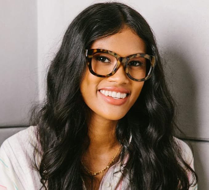 Peepers by PeeperSpecs Oprah's Favorite Center Stage Women's Oversized Blue Light Blocking Reading Glasses