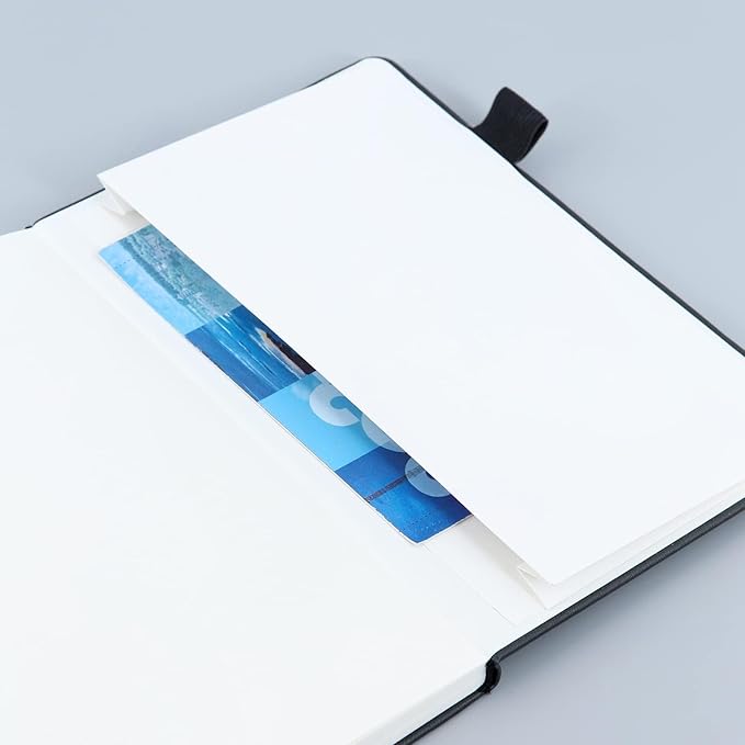 KaiRuiYing Lined Journal Notebook, 320 Pages, 5.5'' × 8.6'' A5 Size, College Ruled, 100 GSM Thick Paper, Leather Hardcover Bullet Journal for Men & Women Available for Writing, Work, Office, Diary and Back to Shool