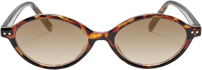 TIJN Olisa Blue Light Blocking Glasses for Women Men,Oval Glasses Frame Bluelight Glasses for Gaming/Computer/Screen