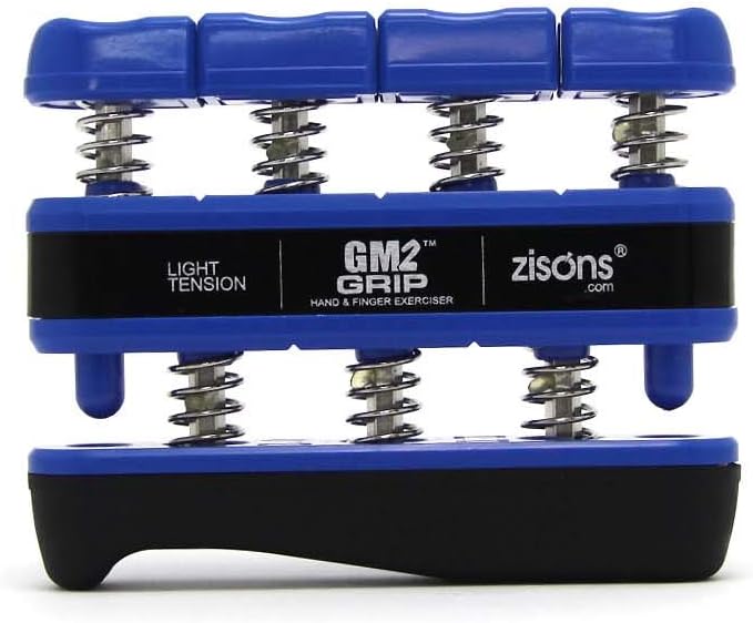 GM2 Grip Exerciser, Hand Exerciser, Finger Exerciser. 9lb(Black) 7lb(Red) 5lb(Blue)