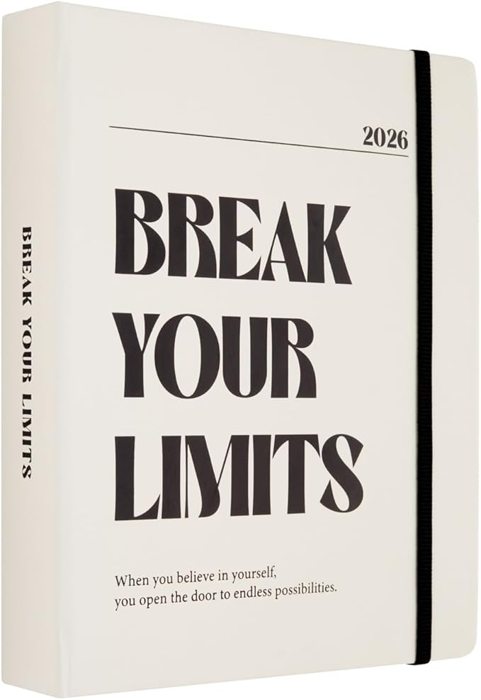 Planner 2025-2026 Gazette - Planner for Women 17 Month(Aug 25/ Dec 26) | Weekly & Monthly Academic planner 2025-2026 | 6.4" x 7.9" | Hardcover Agenda 2025 | Thick paper 120 g/m²