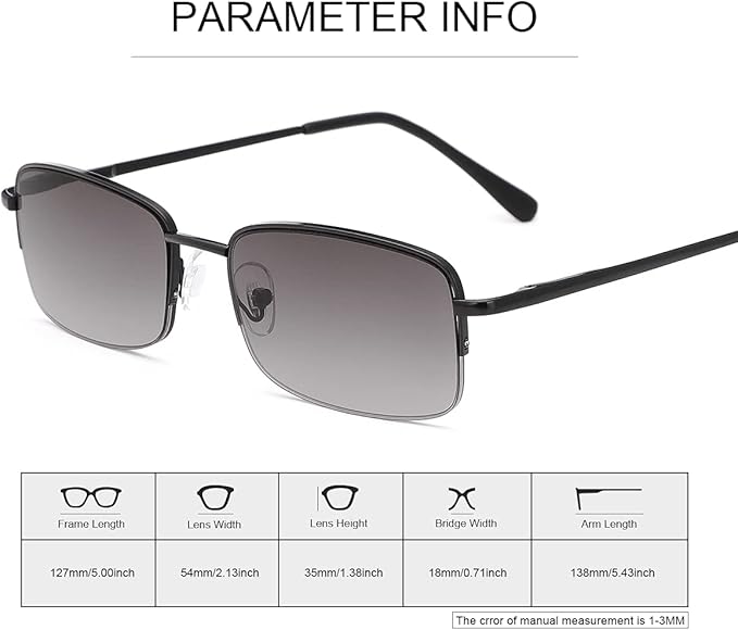 YIMI Full Lens Spring Hinges Reading Glasses UV400 Protection Sun Readers Computer Blue Light Blocking Glasses for Men Women